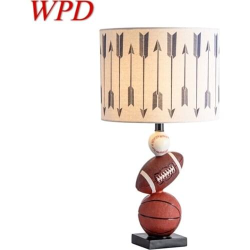 WPD Creative Cartoon Table Desk Lamp Contemporary Resin LED Light for Home Children Bed Room Decoration