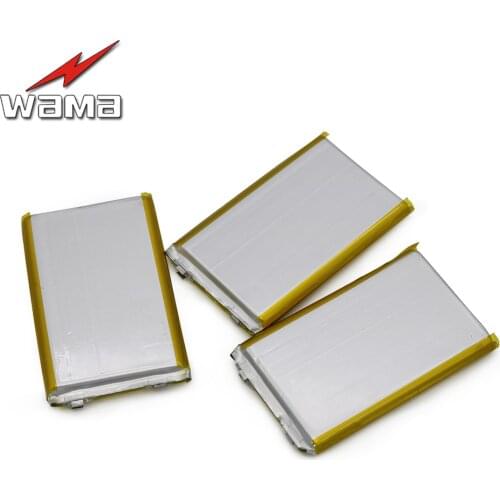 10x WAMA 606090 4000mAh 3.7V Rechargeable Li-ion Polymer Batteries for MP4 Digital Products Tablet Power Bank Replacement
