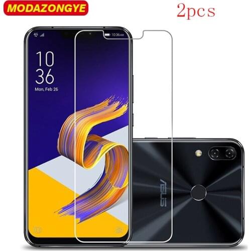 2Pcs Tempered Glass For Asus Zenfone 5Z ZS620KL Screen Protector Asus Zenfone 5Z ZS620KL Tempered Glass Protective Film