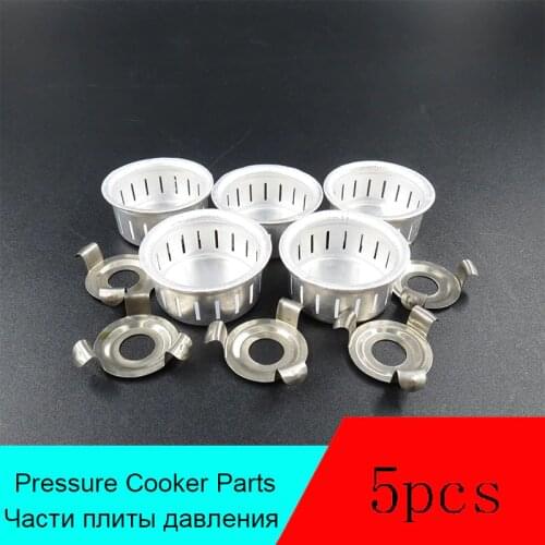 5Per Lot Pressure Cooker Anti Blocking Cover Aluminum Pressure Cooker Accessories Universal Anti Cover