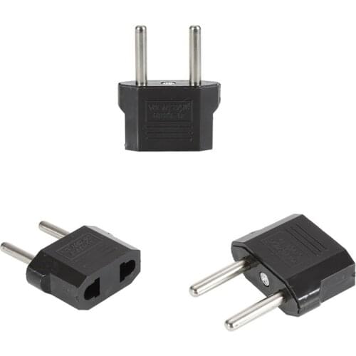 US/USA to EU Euro European Conversion Plug Adapter Outlet Power Plug Converter Travel Adapter Converter Power Socket