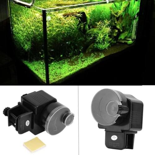Automatic Aquarium Bowl Food Feeder Fish Battery Digital Fish Tank Pet Feeder Automatic Timing Feed Fish