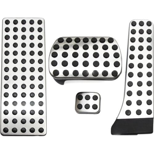 Car Accessories Brake Clutch Pedal Pad Covers For Mercedes Benz W124 W202 W203 W140 W208 W210 W211 W220 R170 R171 R-Class AT/MT