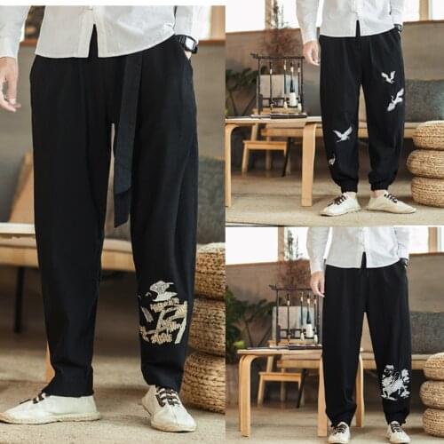Harem Pants Men Solid Loose Casual All Match Mens Korean Style Plus Size Sweatpants Hot Sale Males Simple Trousers Soft 5XL