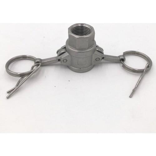 Camlock QD - 1/2 Type D, Stainless Steel 316, Homebrew Fitting, 1/2" Female NPT