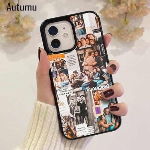 Phone Case for iPhone 12 mini X XS XR 11 Pro Max SE 2020 5 6S 7 8 Plus Samsung S8 S9 S10 S20 S21 FRIENDS Tv Show Cover