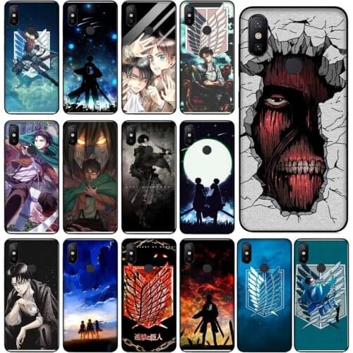 Attack on Titan Phone Case For Xiaomi Mi Note 10 Lite pro 7 9 9t pro se a2 lite