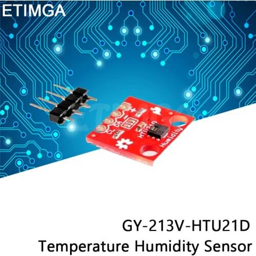 Temperature Humidity Sensor GY-213V-HTU21D HTU21D I2C Replace SHT21 SI7021 HDC1080 Module