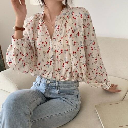 Cheap wholesale 2021 spring summer autumn new fashion casual ladies work women Blouse woman overshirt female OL At5152X