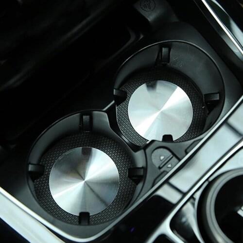 For Mercedes benz A/B/C/E/CLA/GLA/GLC/GL Class W204 W205 W212 W213 Universal Accessories AMG Car Styling Cup Holder Mat 2016