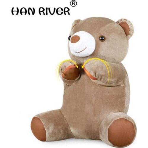 HANRIVER Little bear neck massager neck lumbar back multi-function electric household massage pillow massage cushion