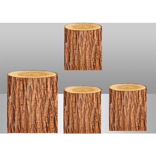 Customize Size And Colour Wood Bark Texture Party Decoration Dress Up Photography