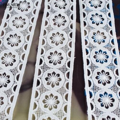 5yard lace fabric wedding decoration gift embroidery lace for needlework trimming for clothing Doublesided mesh diy lacefabric