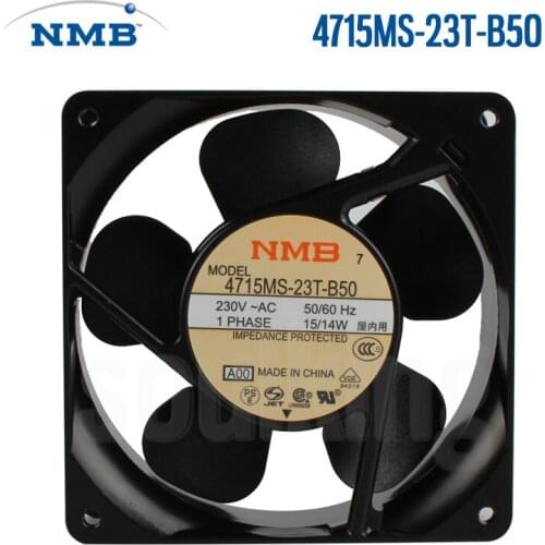 Origina NMB 4715MS-23T-B50 AC230V 14/15W Ball Bearin 12038 120MM 120*120*38mm Cooling Fan