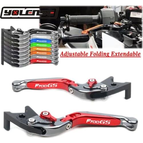 For BMW F700GS F700 GS 2013 2014 2015 2016 2017 Motorcycle Accessories Adjustable Folding Extendable Brake Clutch Levers