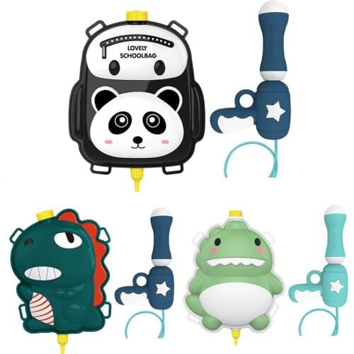 Backpack Water Soaked Squirt Toy Cute Animals Shape Children Summer Beach Outdoor Kids Toys Children Water Sprinklers Backpack