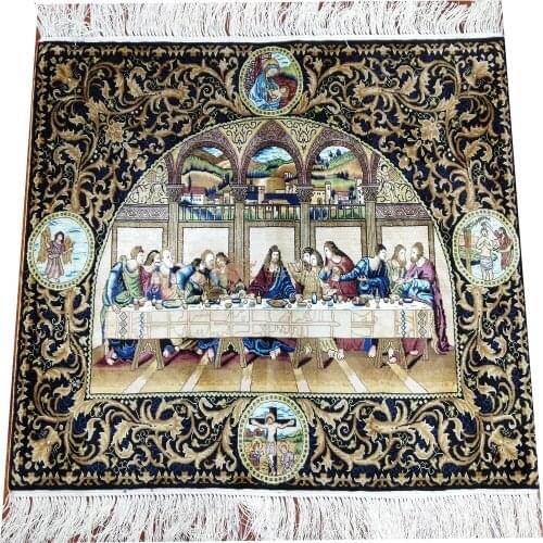 Seeykeep™ 2.4x3ft Silk Handknotted Oriental Traditional Rug-NY3016228