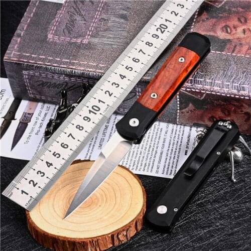 New 154CM steel tactical folding knife camping self-defense pocket hunting skinning tool fishing commando portable practical