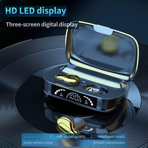 Soleeanre Bluetooth-compatible Earphones Wireless Headphones Mini Earbuds Stereo Headset with microphone For Running Android/i0S