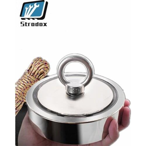 Salvage powerful magnet neodymium iron boron high-strength iron-absorbing stone strong round large block Strong magnetic