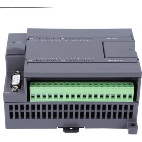 Fx1n-32mr anti-interference high-speed 32-point industrial control board input 24 relay output PLC board with enclosure DC24V