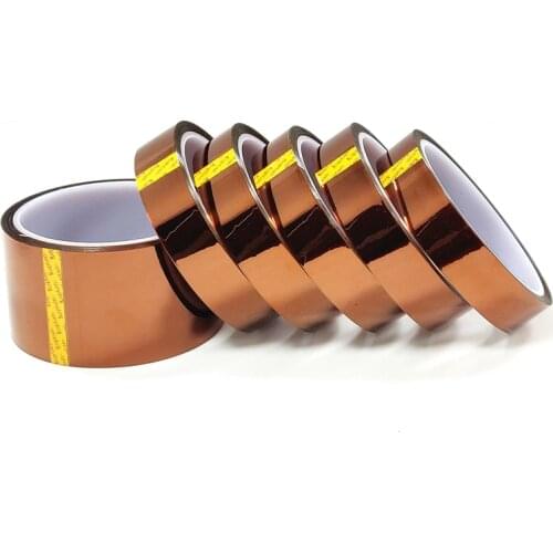 3D Printer Parts High Temperature Resistant Heat BGA Kapton Polyimide Insulating Thermal Insulation Adhesive Tape