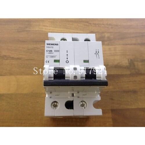 [ZOB] original 5SX72 2P125A black series genuine original air switch --2PCS/LOT