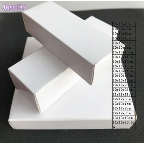 10*10*20cm big blank white paper boxes large white packaging box white Present Boxes Handmade gift Box and Packaging