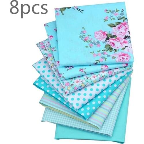 100% Cotton Exquisite Printed Twill Fabrics Patchwork Cloth DIY Material For Sewing