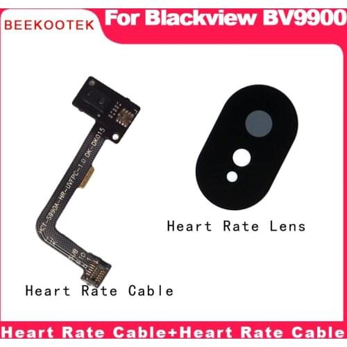 BEEKOOTEK New For Blackview BV9900 Heart rate Cable Assembly Repair +For Blackview BV9900 Heart rate lens Replacement