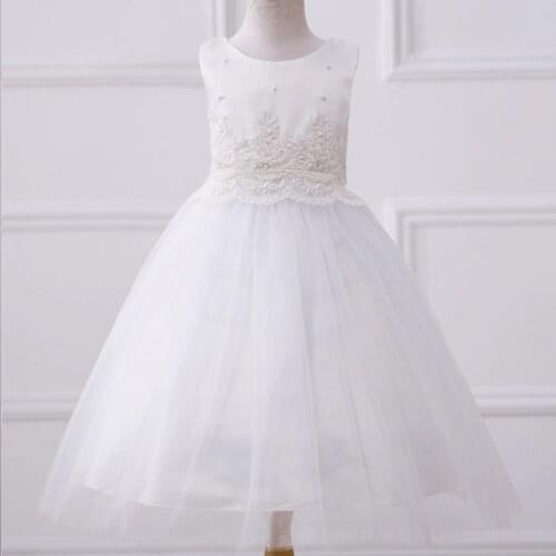 Child Princess Dress Flower Girl Lace Beaded Dresses