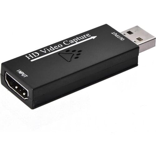 Hot Sale! Video Capture Card USB 2.0 Durable HDMI High-definition Live Recording Box For Gaming Teaching Video Conference