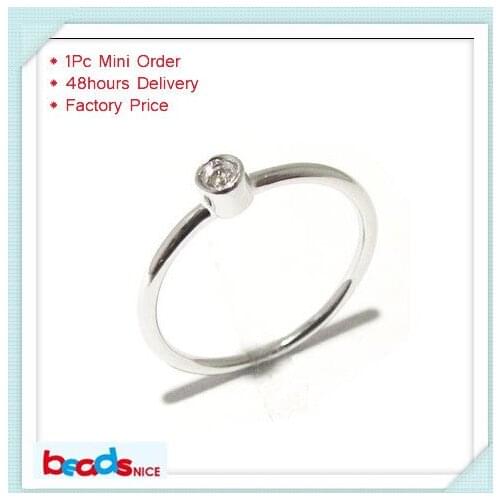 Beadsnice ID26775 new design modern silver ring 925 on sold dainty ring of top quality 925 silver mid knuckle rings for her