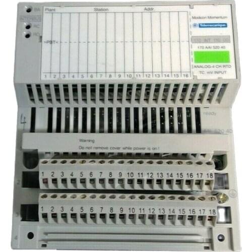 Schneider Electric TSX Momentum 170AAI52040 I/O Base 170 INT 110 00 Analog Module Brand New