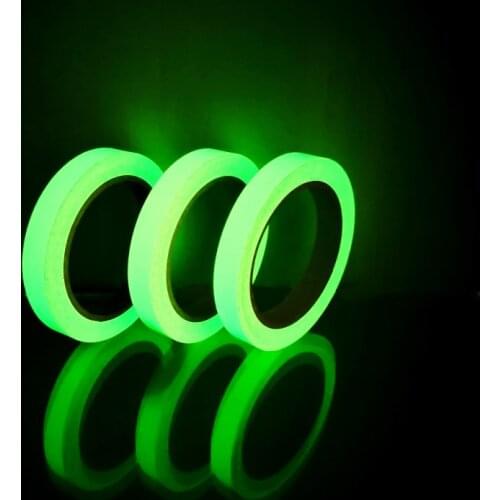 One Roll 1cm*10M Luminous Tape Self-adhesive Glow In The Dark Safety Stage Home Decorations Warning Tape