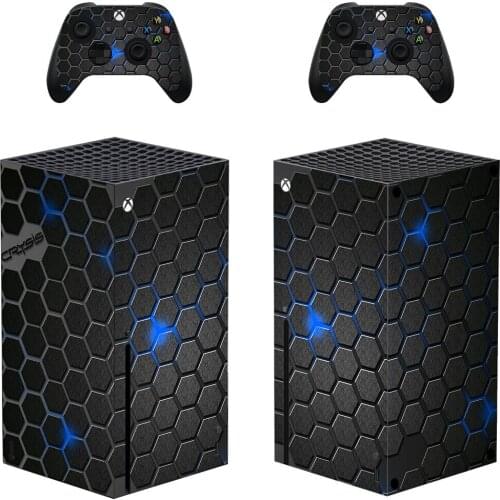 Custom Design Skin Sticker Cover for Xbox Series X Console and Controllers Series X Skin Sticker Decal Vinyl