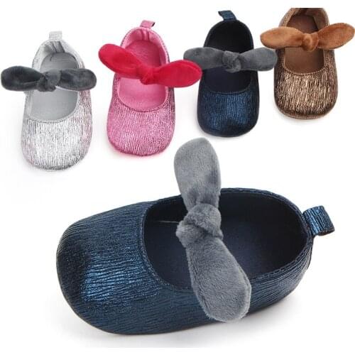 Newborn baby girl flower sneakers toddler cotton bow casual shoes infant little girl princess shoes