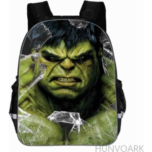 11/13/16 inch Super Hero Hulk Children School Bags Orthopedic Backpack Kids School Boys Girls Mochila Infantil Catoon Bags