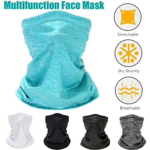 2021 Multifunctional Outdoor Sports Scarf Neck Warmer Hiking Cycling Face Headgear Covering Turban Balaclava Headband Ski Masks