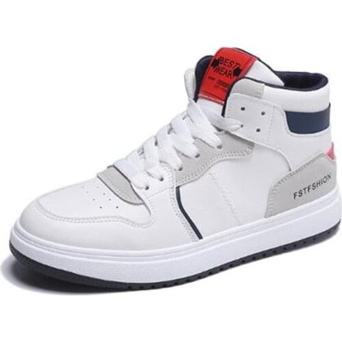 New womens sneakers, fashion high-top, lightweight, non-slip, comfortable, versatile casual shoes, womens lace designer
