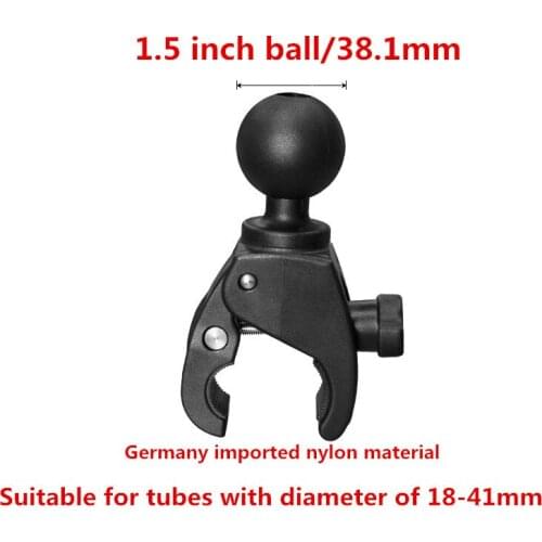 1 .5 inch Ball Mount Motorcycle Bicycle Handlebar Rail Mount Clamp for GoPro Hero 8 7 Yi 4K Eken Sjcam Action Camera Accessory