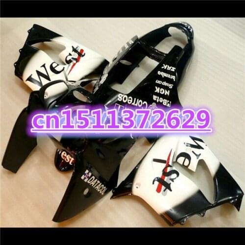 100%NEW Motorcycle Fairing kit for KAWASAKI Ninja ZX-9R 00-01 ZX9R Fairings set white black ZX 9R 2000-2001-Dor D