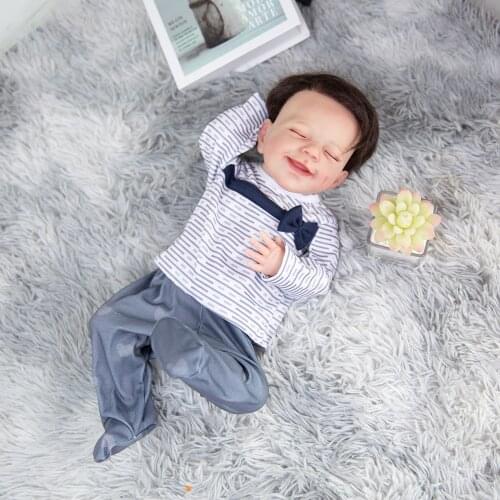 20" Reborn Baby Toys Lifelike Silicone Lovely Reborn Bonecas for Kids Birthday Gifts Menina Play Toy