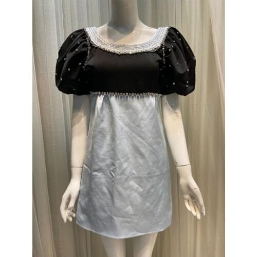 2021 Fashion Women Dress Vintage Mini Backless Casual Vintage Party Club Robes Vestidos Spring Autumn Summer Harajuku Korean ins