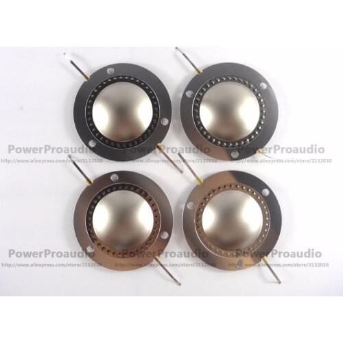 4PCS 2425,2527,2426,4604,2420 J ,2426J, 2427J,Diaphragm 8 ohm VC 44.4mm Pure Aluminium Flat Wire