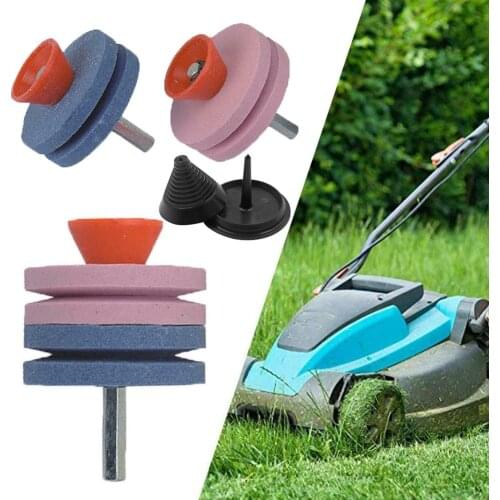 6.35mm Universal Lawn Mower Blade Sharpener Balancer Faster Rotary Grinding Tool