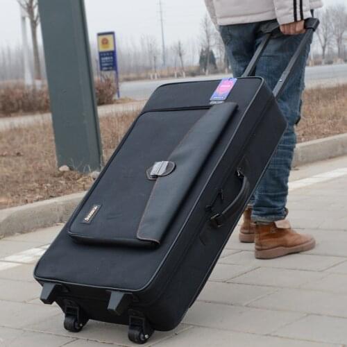 Saxophone accessories Alto Tenor Soprano Two in one function Saxophone case bag Pull-rod cases with pulleys saxophone parts