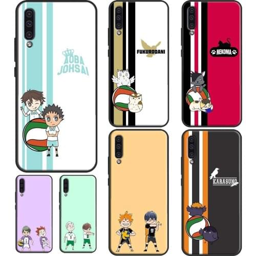 Anime Haikyuu Karasuno Case For Samsung A02S A20S A10S A20e A21S A50 A70 A31 A51 A71 A12 A32 A42 A52 A72 Cover