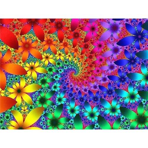 DIY Painting By Numbers Abstract Flower Kit Picture By Numbers 40x50cm Wall Art Acrylic Canvas Paintings Home Decoration Gift