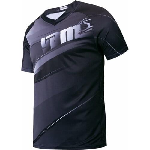 Summer YBM short sleeve Mountain Bike Motocross Jersey BMX DH MTB Bicycle T-Shirt Clothes Sportswear Downhill Jersey 06